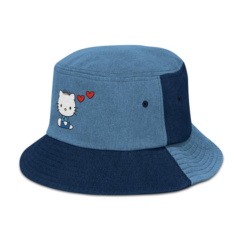 Accessories Sanrio Dear Daniel Embroidered Denim Bucket Hat  Saudi Arabia |  YL0263475