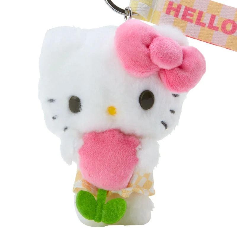 Accessories Sanrio Hello Kitty Plush Mascot (Pastel Check Series) Keychain  Saudi Arabia |  JL0819354