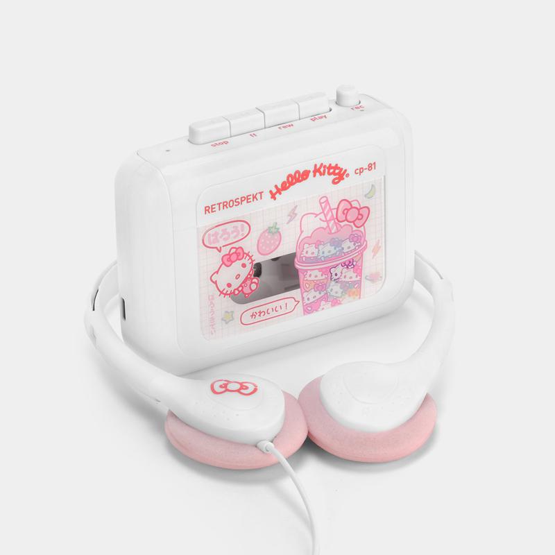 Accessories Sanrio Hello Kitty Strawberry Milk CP-81 Portable Cassette Player  Saudi Arabia |  TG8367092