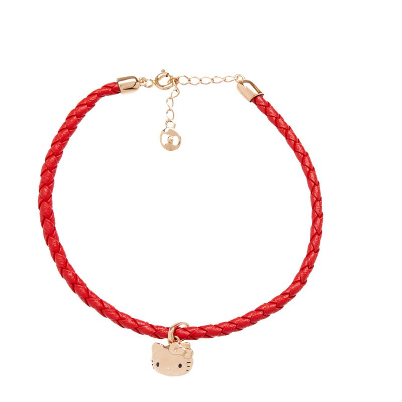 Accessories Sanrio Hello Kitty x Chow Tai Fook Classic 18K Gold Red Bracelet  Saudi Arabia |  QD8439057