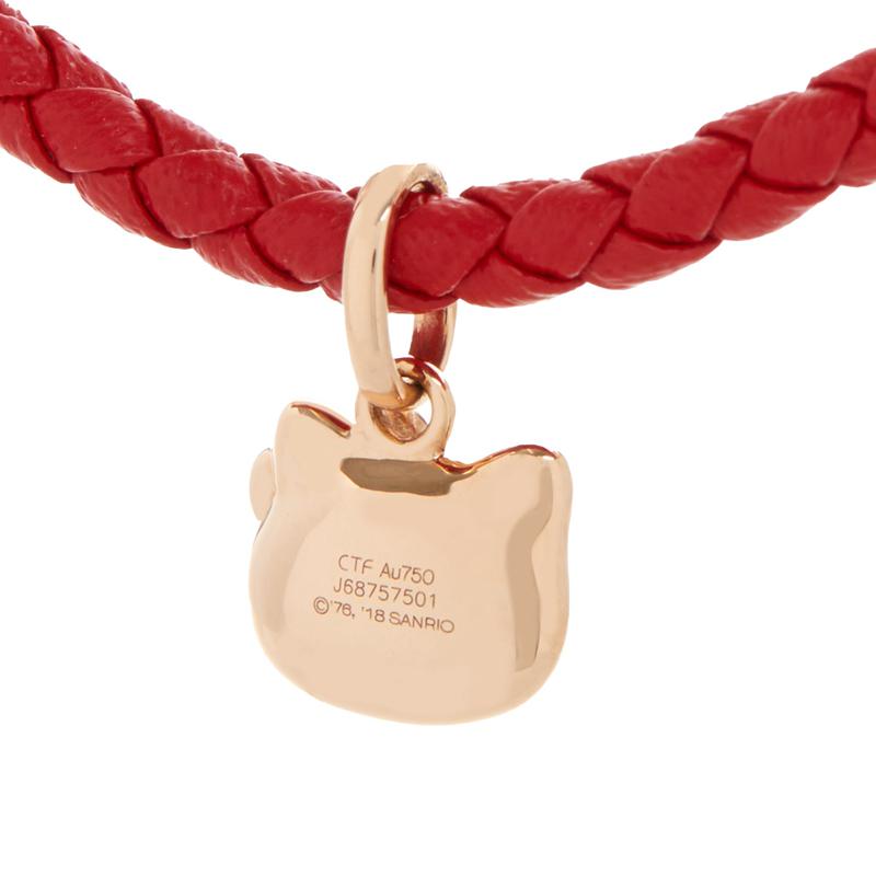 Accessories Sanrio Hello Kitty x Chow Tai Fook Classic 18K Gold Red Bracelet  Saudi Arabia |  QD8439057