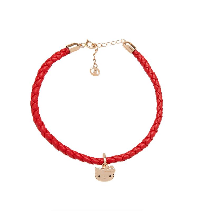 Accessories Sanrio Hello Kitty x Chow Tai Fook Classic 18K Gold Red Bracelet  Saudi Arabia |  QD8439057