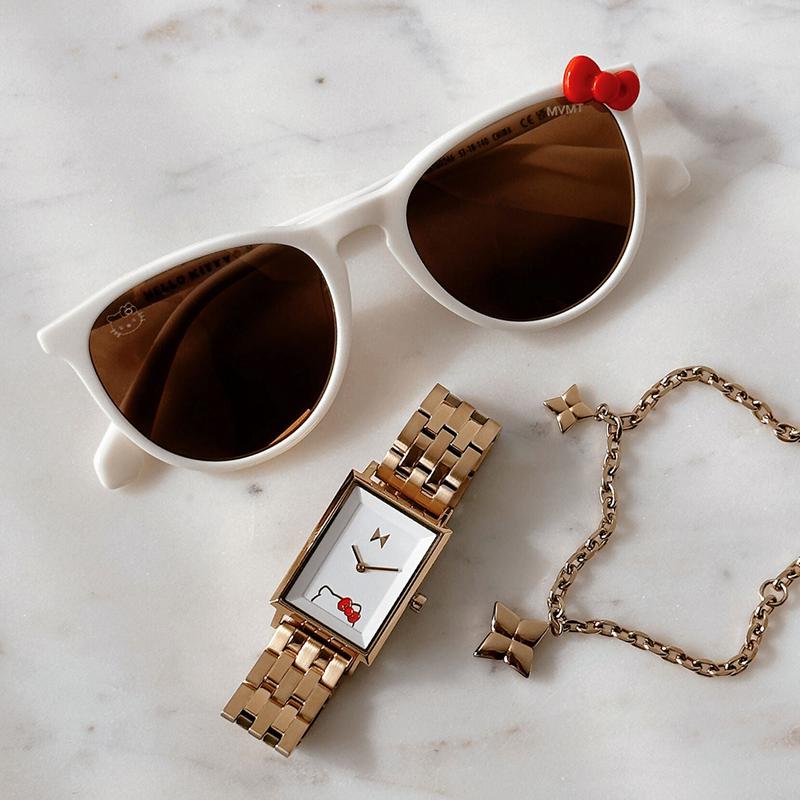Accessories Sanrio Hello Kitty x MVMT Ingram Sun(Glossy White) Sunglasses  Saudi Arabia |  HN1726590