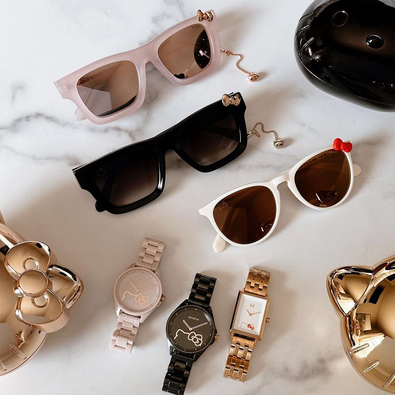Accessories Sanrio Hello Kitty x MVMT Ingram Sun(Glossy White) Sunglasses  Saudi Arabia |  HN1726590