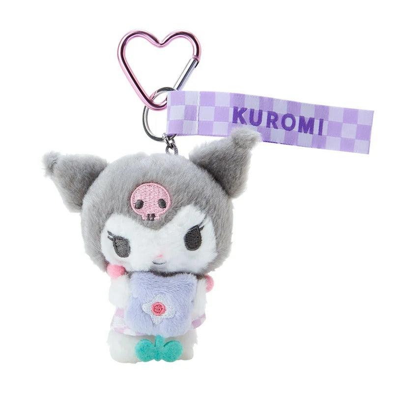 Accessories Sanrio Kuromi Plush Mascot (Pastel Check Series) Keychain  Saudi Arabia |  ZP8974251