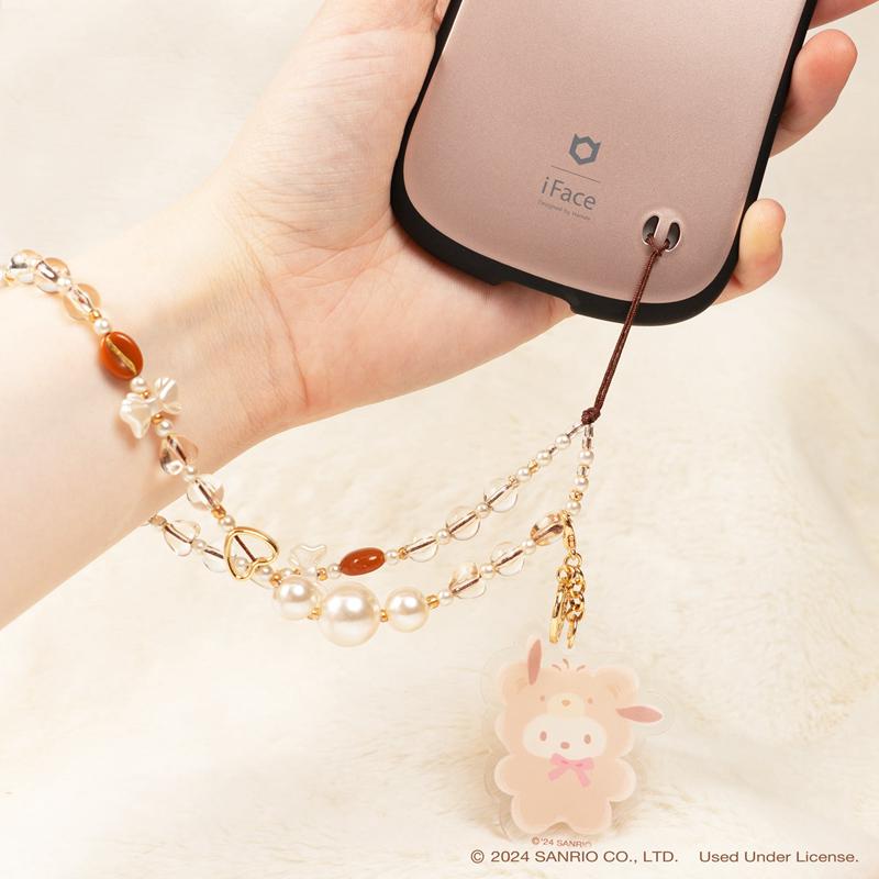 Accessories Sanrio Pochacco Latte Bear Beaded Charm Mobile Phone Wrist Straps  Saudi Arabia |  QJ8937450