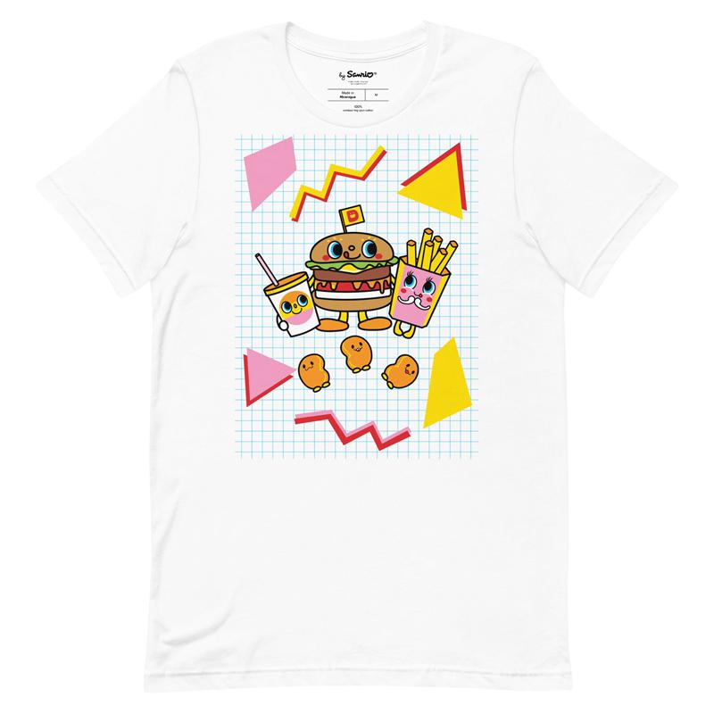 Apparel Sanrio Dokidoki Yummychums 80s Retro Tee  Saudi Arabia |  TQ9827105