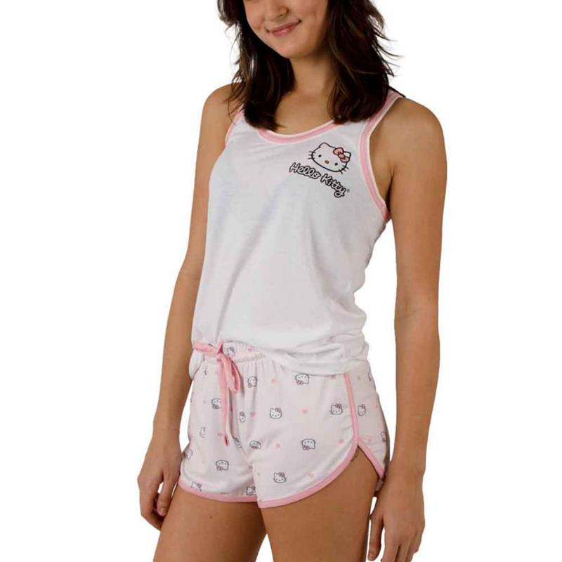 Apparel Sanrio Hello Kitty 2-Pc Tank and Shorts Loungewear Set Loungewear Set  Saudi Arabia |  LC2936485