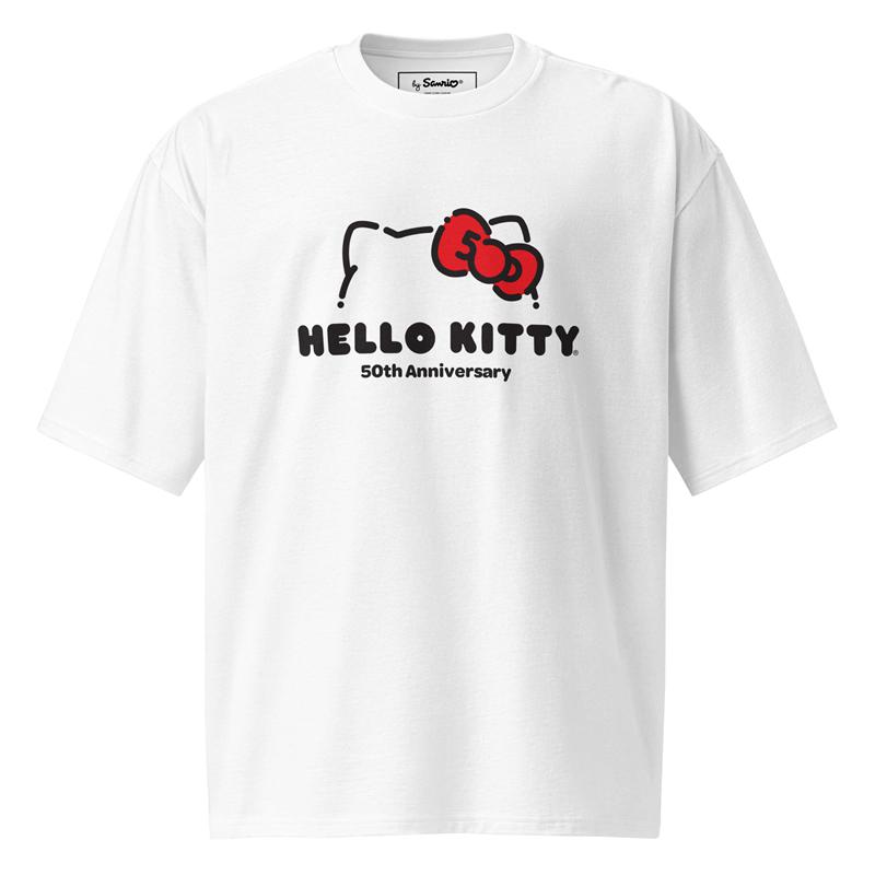 Apparel Sanrio Hello Kitty 50th Anniversary Classic Oversized Tee  Saudi Arabia |  FY1903856