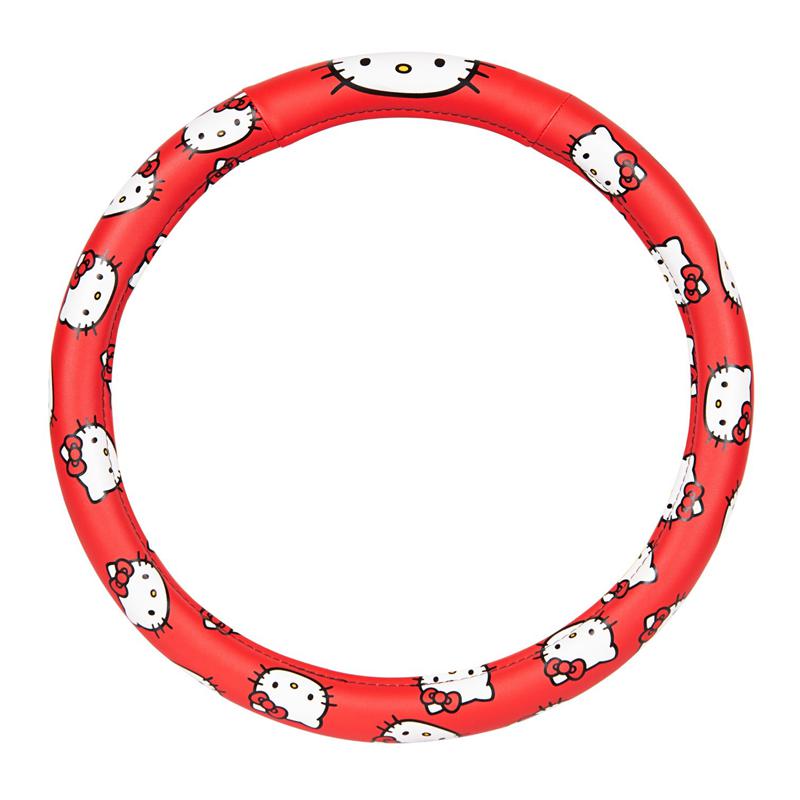 Apparel Sanrio Hello Kitty Classic Red SteeWheel Cover Tee  Saudi Arabia |  UO7891032