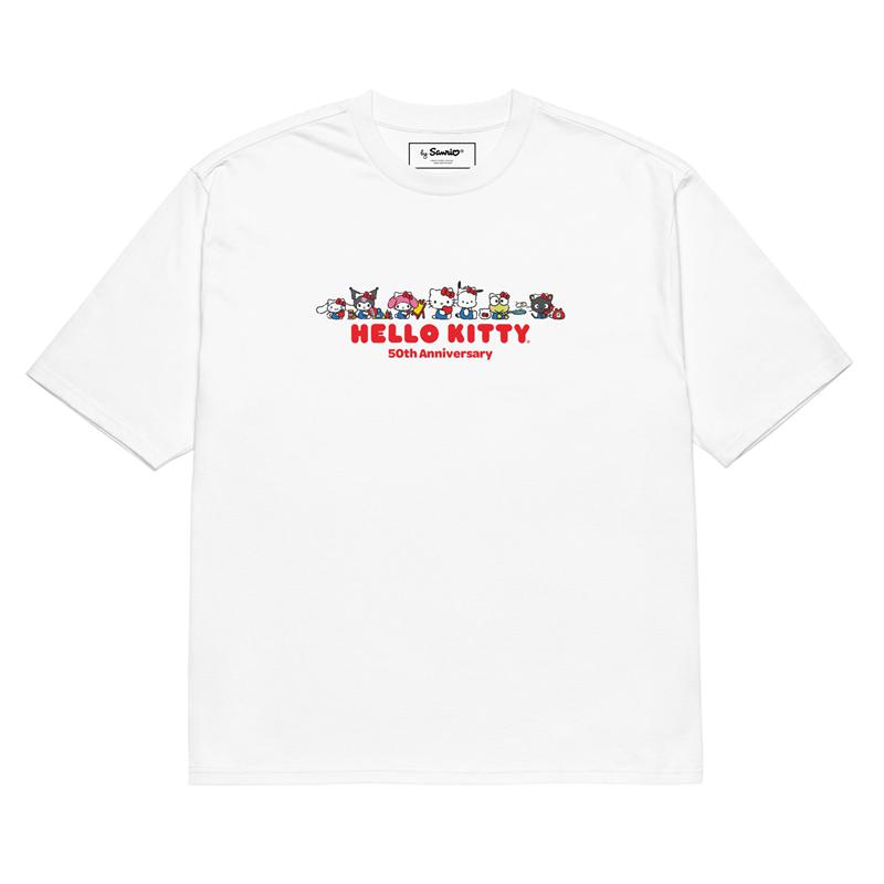 Apparel Sanrio Hello Kitty Hello Everyone Oversized Tee  Saudi Arabia |  TY2130864