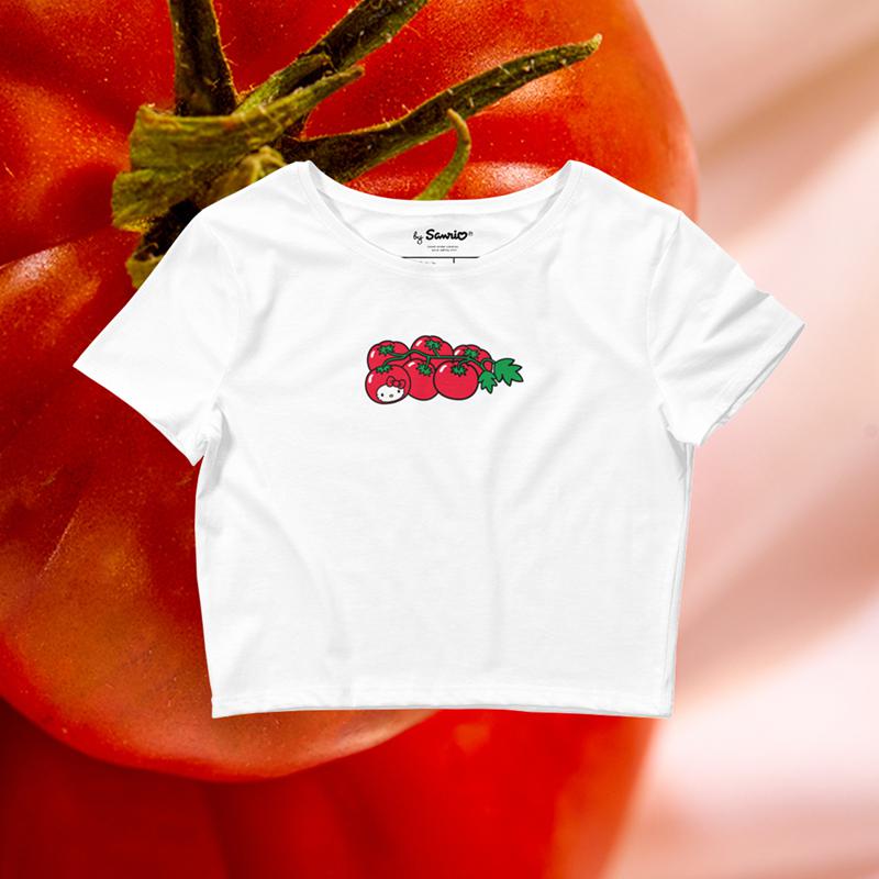 Apparel Sanrio Hello Kitty Tomato Cropped Tee  Saudi Arabia |  SO8419325