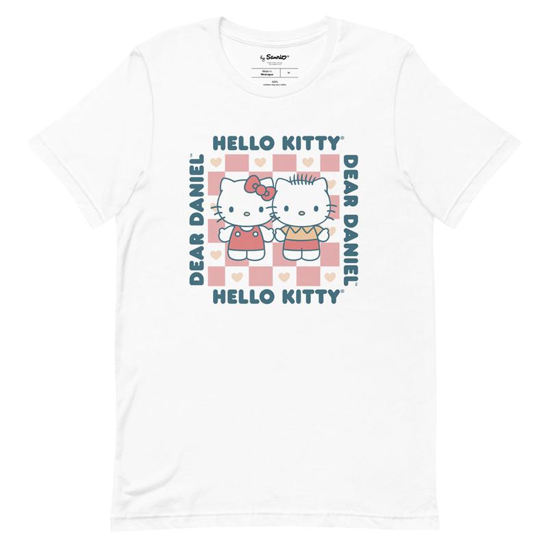 Apparel Sanrio Hello Kitty & Dear Daniel Checkerboard Tee  Saudi Arabia |  HY1253094