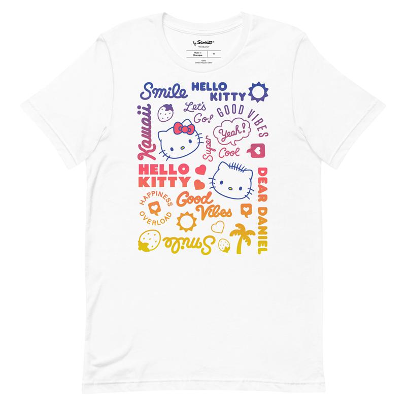 Apparel Sanrio Hello Kitty & Dear Daniel Good Vibes Tee  Saudi Arabia |  CO9324586