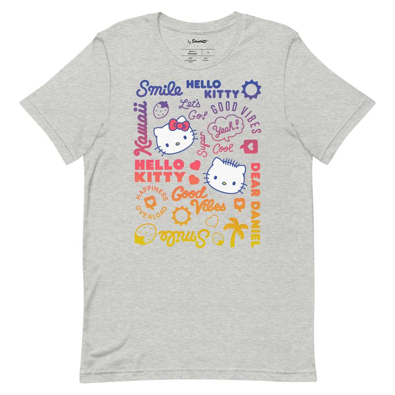 Apparel Sanrio Hello Kitty & Dear Daniel Good Vibes Tee  Saudi Arabia |  CO9324586