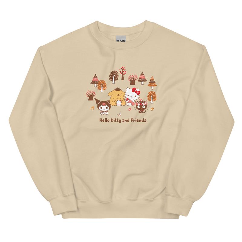 Apparel Sanrio Hello Kitty and Friends Autumn Woods Classic Crewneck Sweatshirt  Saudi Arabia |  UF2894107