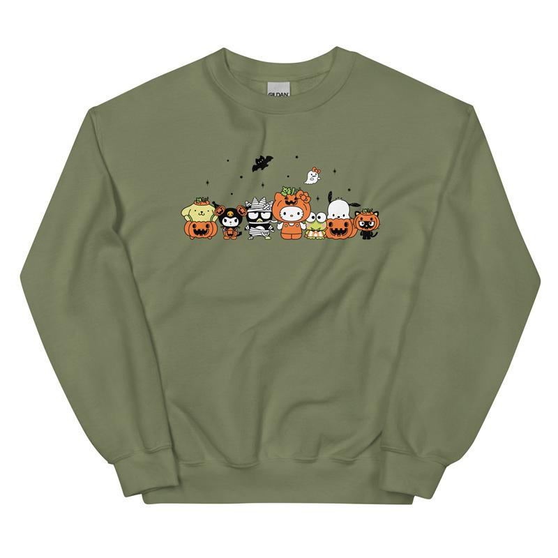 Apparel Sanrio Hello Kitty and Friends Pumpkin Costumes Classic Crewneck Sweatshirt  Saudi Arabia |  LF1276895