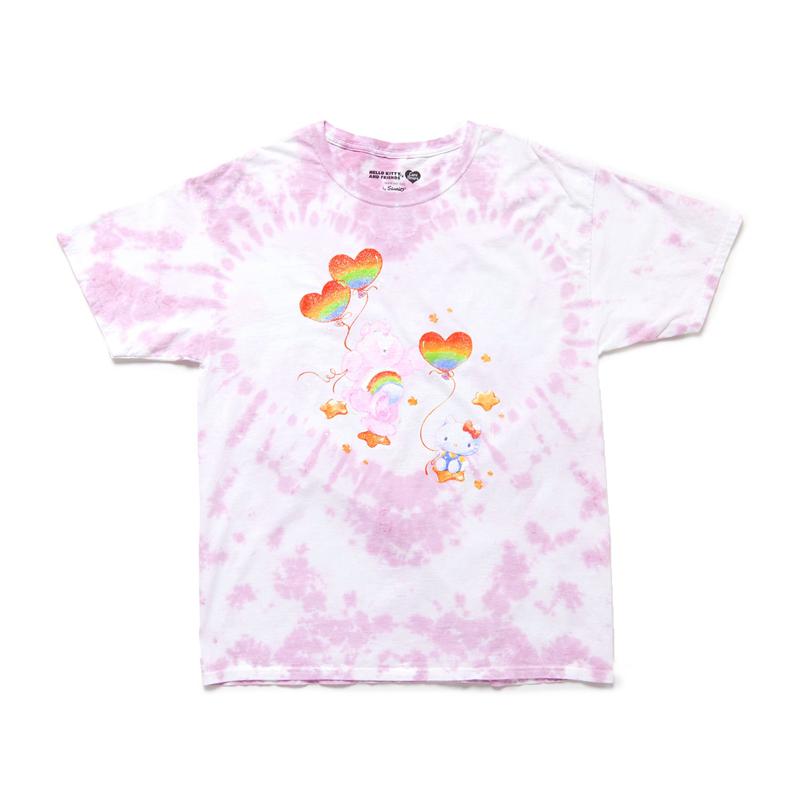 Apparel Sanrio Hello Kitty x Care Bears Tie-Dye Glitter Tee  Saudi Arabia |  KR9174638