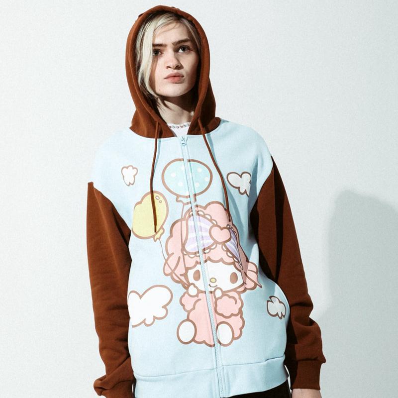 Apparel Sanrio My Sweet Piano x Dumbgood Zip Hoodie  Saudi Arabia |  PY8975602