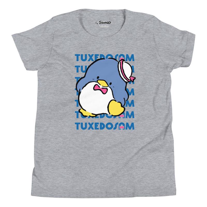 Apparel Sanrio Youth Tuxedosam Watashi Wa Heather Gray T-Shirt  Saudi Arabia |  KP5847329