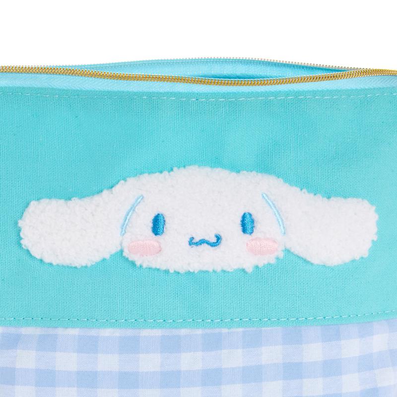 Bags Sanrio Cinnamoroll Chenille Gingham Zipper Pouch  Saudi Arabia |  VT2514306