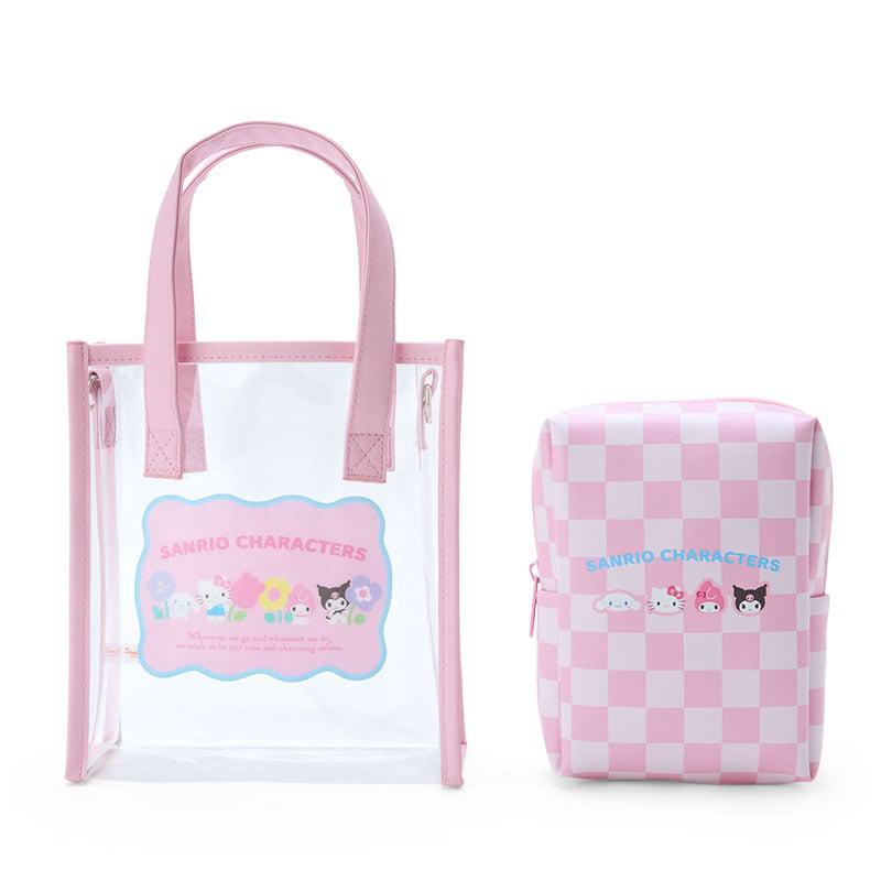 Bags Sanrio Clear Convertible Mini (Pastel Check Series) Tote  Saudi Arabia |  CB5843692