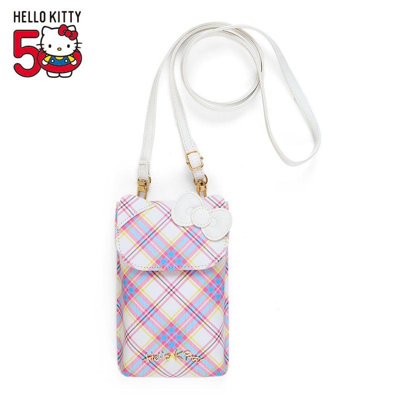 Bags Sanrio Hello Kitty (Hello Kitty Dress Tartan Series) Phone Bag  Saudi Arabia |  OY2915870