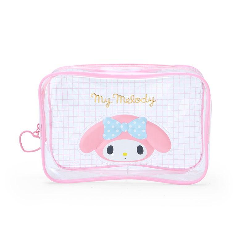 Bags Sanrio My Melody Clear Grid Zipper Pouch  Saudi Arabia |  JX9308176