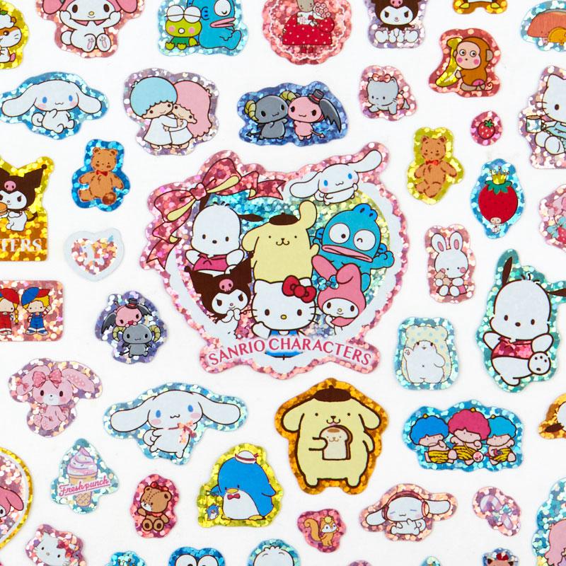 Sanrio Characters Sanrio 100-Piece Glitter Sticker Sheet Sticker Sheet  Saudi Arabia |  AM1453607