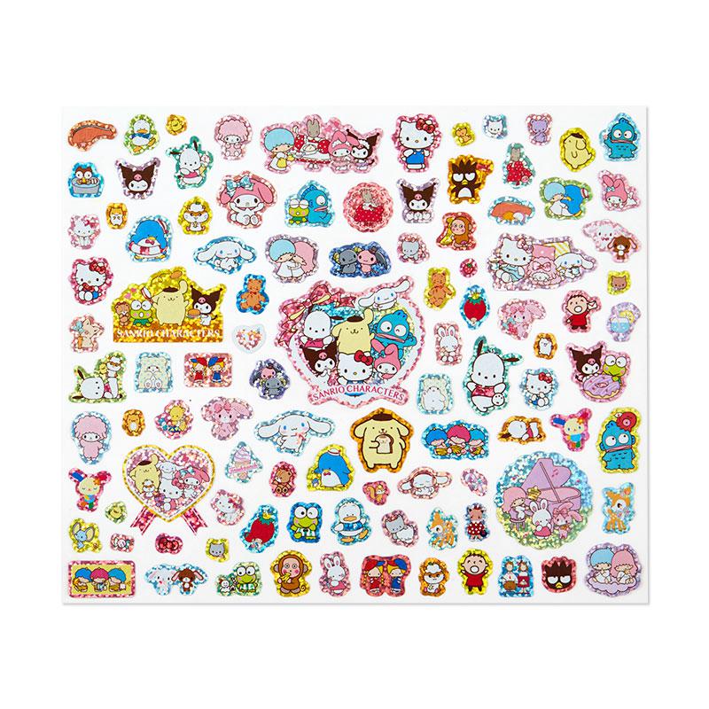 Sanrio Characters Sanrio 100-Piece Glitter Sticker Sheet Sticker Sheet  Saudi Arabia |  AM1453607