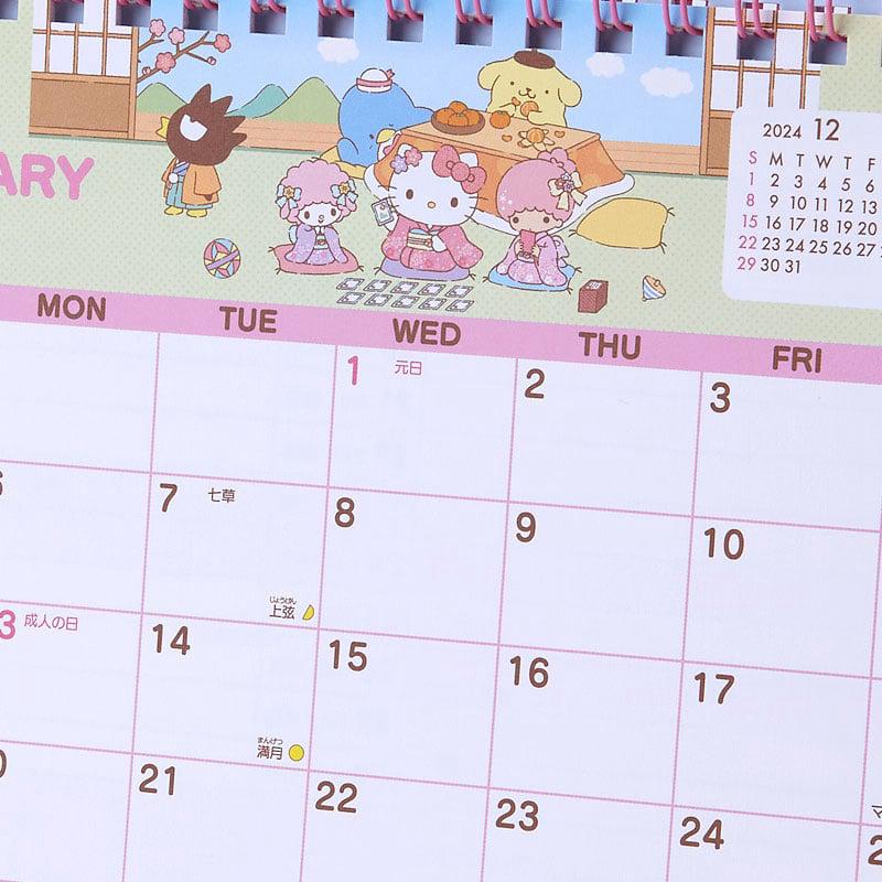 Sanrio Characters Sanrio 2025 Desk Calendar  Saudi Arabia |  DR8371496