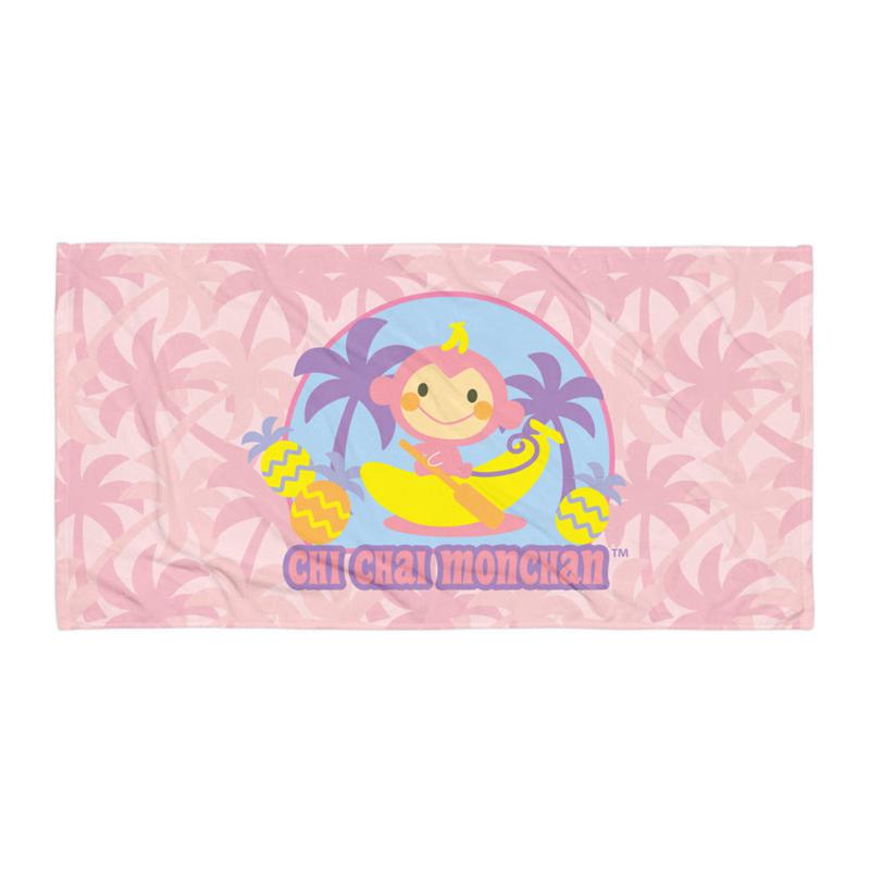 Sanrio Characters Sanrio Chi Chai Monchan Pink Palms Beach Towel Towel  Saudi Arabia |  RZ6317089