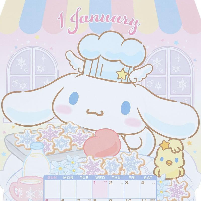 Sanrio Characters Sanrio Cinnamoroll 2025 Die-Cut Wall Calendar  Saudi Arabia |  LM4971568