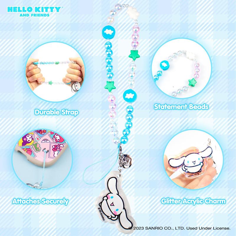 Sanrio Characters Sanrio Cinnamoroll Beaded Charm Mobile Phone Wrist Straps  Saudi Arabia |  YH6039512
