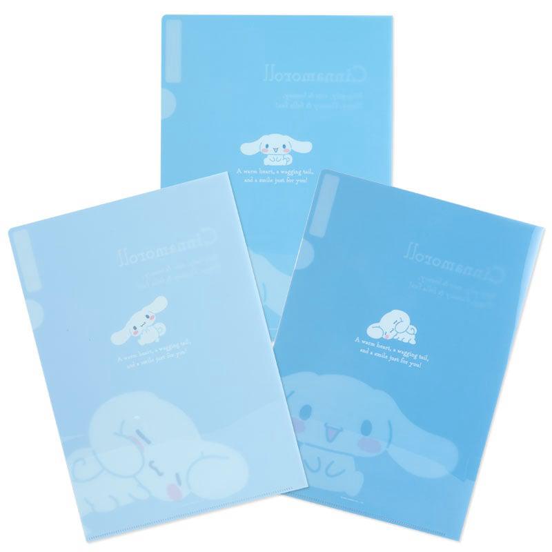 Sanrio Characters Sanrio Cinnamoroll Expressions 3-pc Clear Set File Folder  Saudi Arabia |  SN8254671