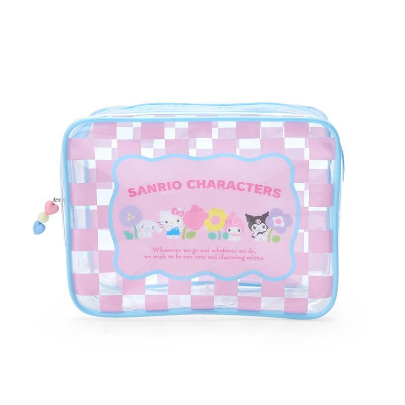 Sanrio Characters Sanrio Clear Zipper (Pastel Check Series) Pouch  Saudi Arabia |  KB9380475