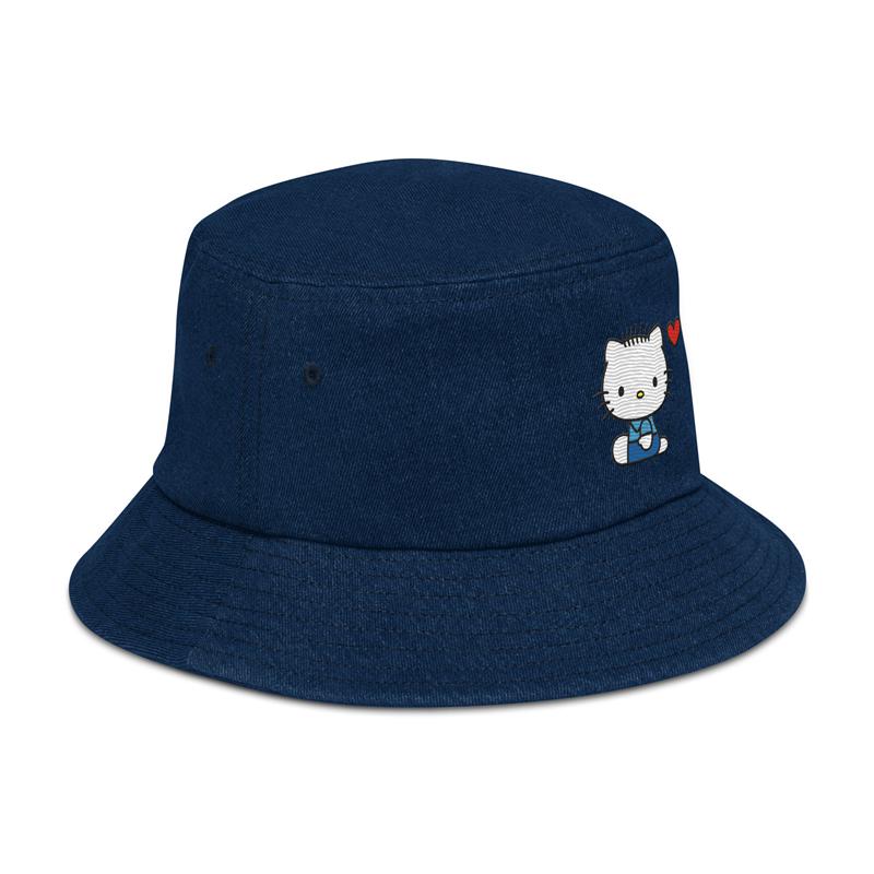 Sanrio Characters Sanrio Dear Daniel Embroidered Denim Bucket Hat  Saudi Arabia |  XE6173894