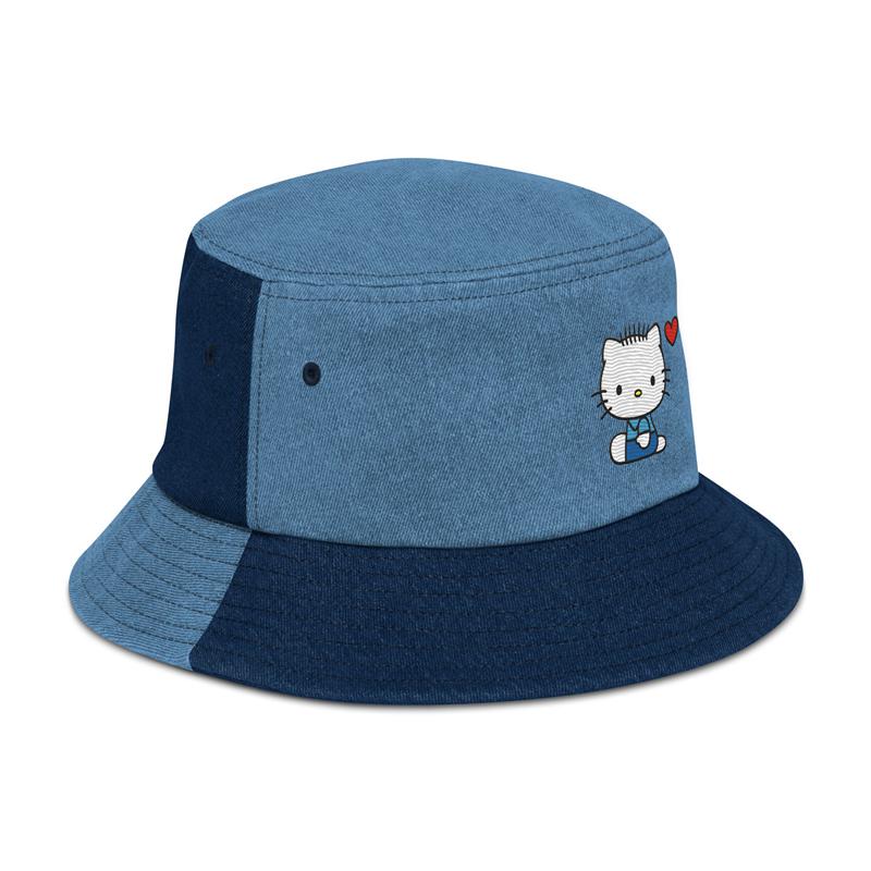 Sanrio Characters Sanrio Dear Daniel Embroidered Denim Bucket Hat  Saudi Arabia |  XE6173894