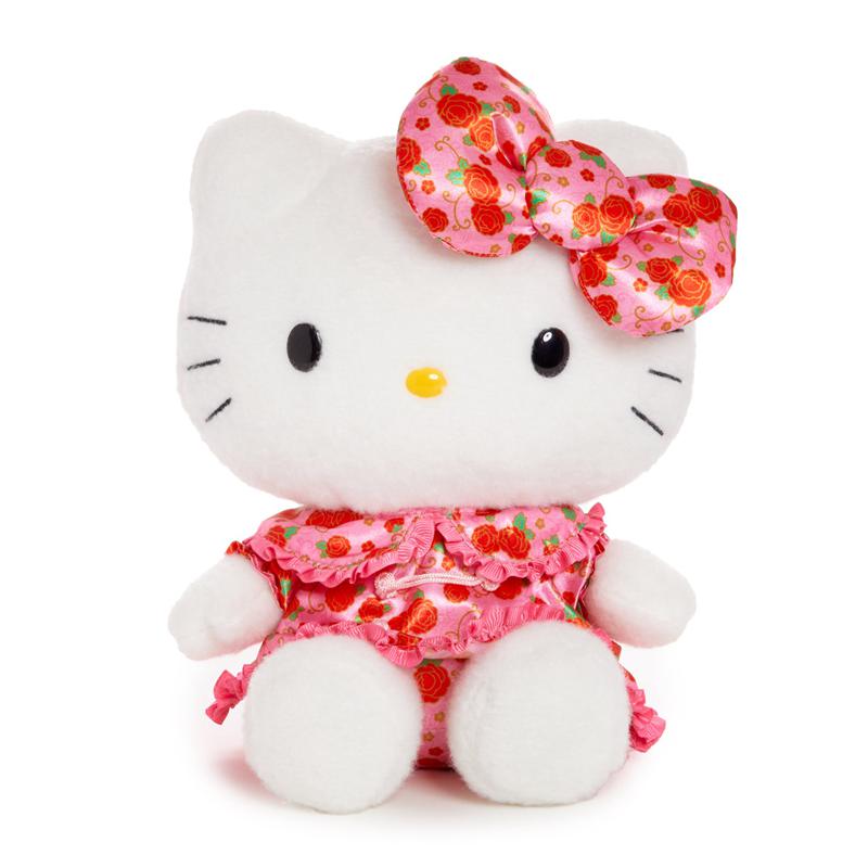 Sanrio Characters Sanrio Hello Kitty 10\' Plush (Floral LNY Series) Plushies  Saudi Arabia |  JT3216490