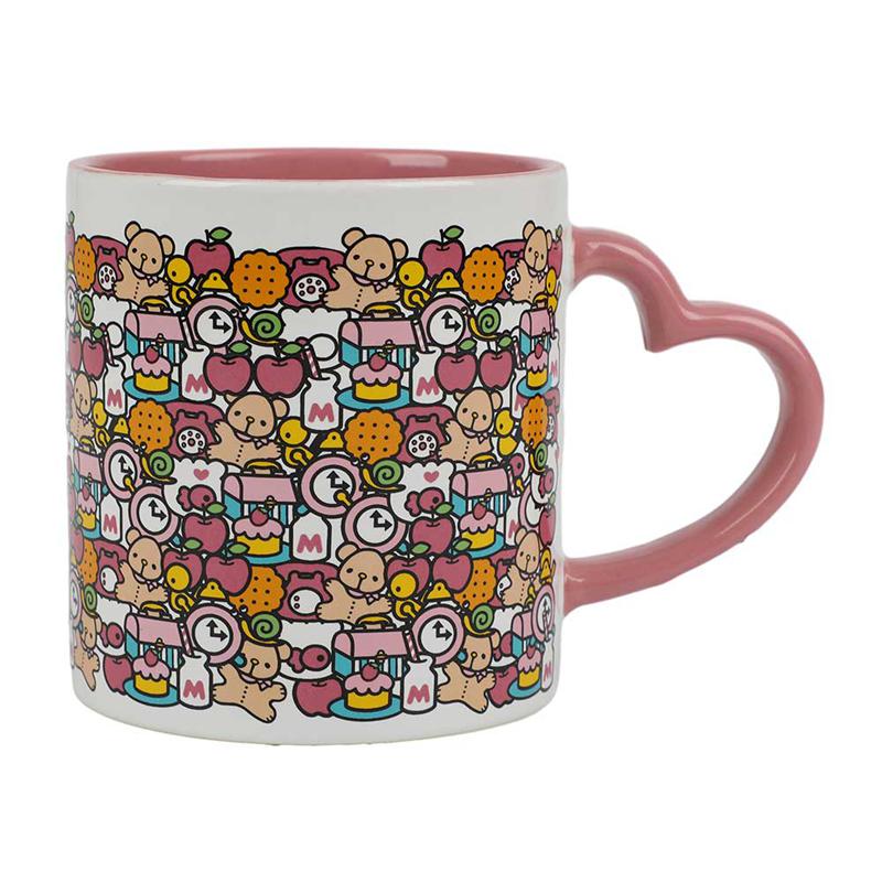 Sanrio Characters Sanrio Hello Kitty 16oz Heart Handle Ceramic Mug  Saudi Arabia |  CQ6830972