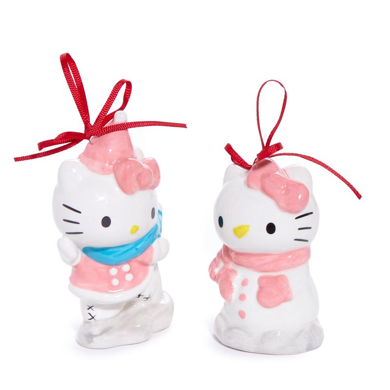 Sanrio Characters Sanrio Hello Kitty 2-pc Holiday Ceramic Set (Winter Play) Ornament  Saudi Arabia |  DZ1849572