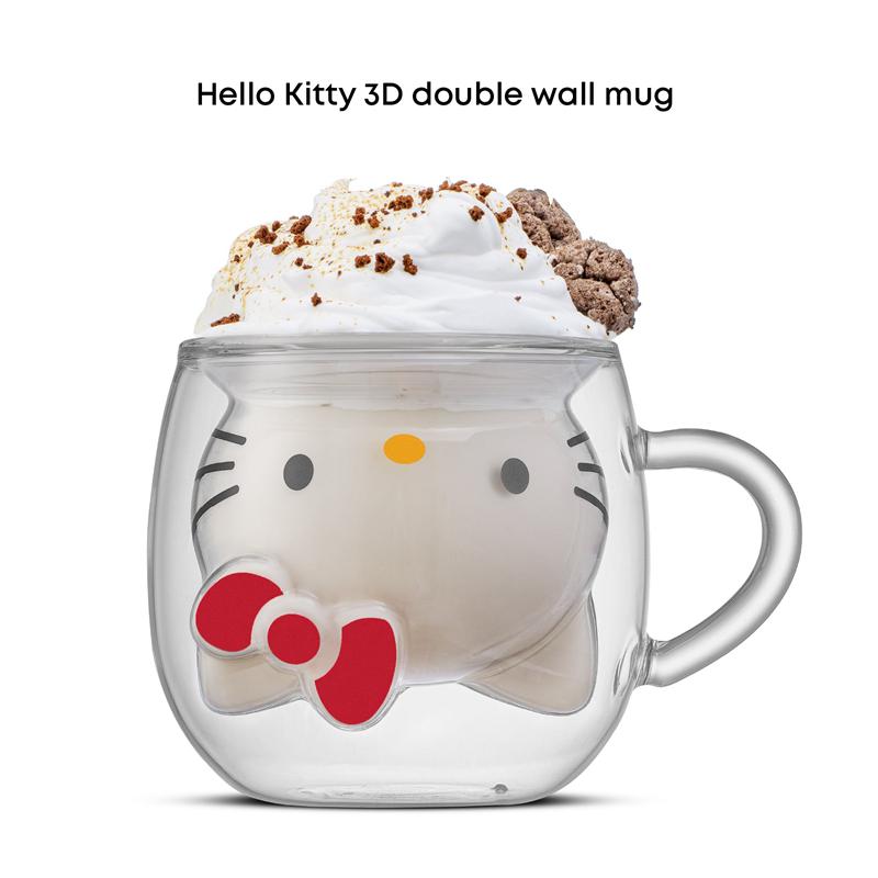 Sanrio Characters Sanrio Hello Kitty 3D Double Wall Coffee Mug  Saudi Arabia |  HB2561387