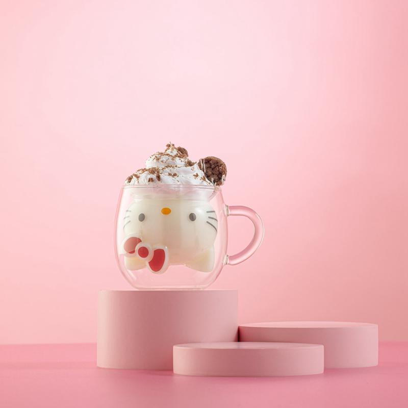 Sanrio Characters Sanrio Hello Kitty 3D Double Wall Espresso Glasses  Saudi Arabia |  KG8719302