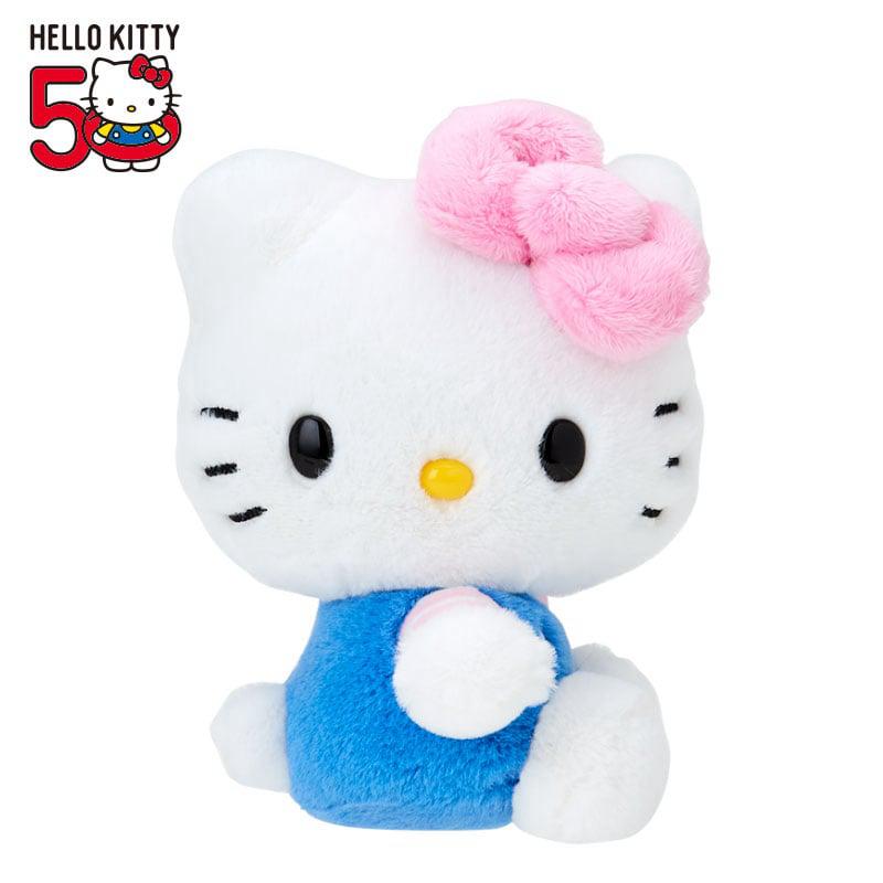 Sanrio Characters Sanrio Hello Kitty 50th Anniv. Plush Mascot (Light Blue Overalls) Plushies  Saudi Arabia |  HK8746291