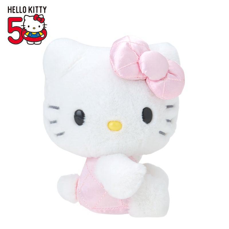 Sanrio Characters Sanrio Hello Kitty 50th Anniv. Plush Mascot (Pink Quilted) Plushies  Saudi Arabia |  KG3068249