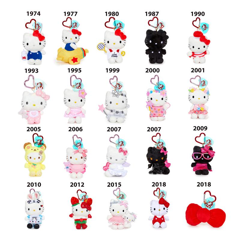 Sanrio Characters Sanrio Hello Kitty 50th Anniversary Bow Plush Mascot (2018) Plushies  Saudi Arabia |  SV1892643