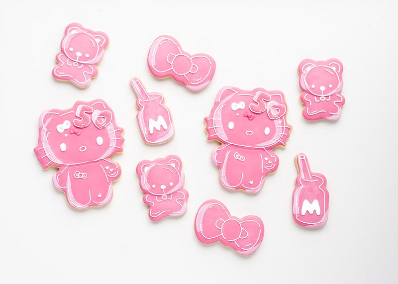 Sanrio Characters Sanrio Hello Kitty 50th Anniversary Cookie Stamp and Frosting Set Cookie  Saudi Arabia |  QO9137584