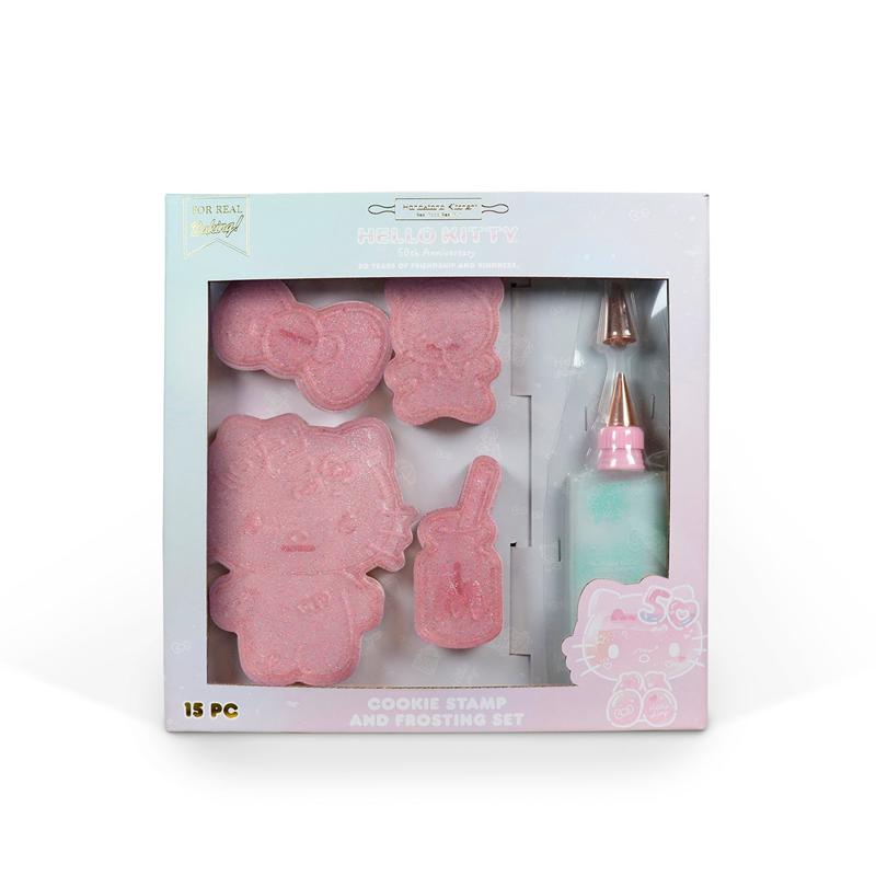 Sanrio Characters Sanrio Hello Kitty 50th Anniversary Cookie Stamp and Frosting Set Cookie  Saudi Arabia |  QO9137584