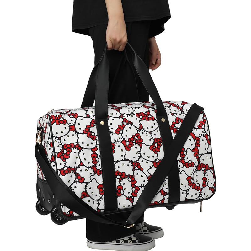 Sanrio Characters Sanrio Hello Kitty All-Over Print Rolling Duffle Bag  Saudi Arabia |  XG2984715