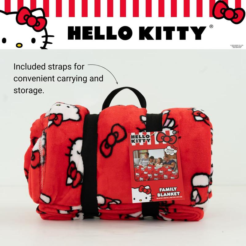 Sanrio Characters Sanrio Hello Kitty Always Red Cozy Throw Blanket  Saudi Arabia |  WN0146732